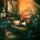 Inside the bunker, Noah calms Renie by acting out the events of The Whispered World, a clever way to recap.